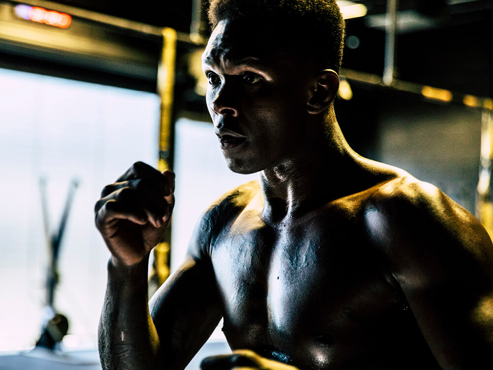 Israel Adesanya, UFC middleweight champ and New Zealand Sportsman of the Year. Photo: Clinton Tudor